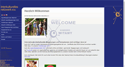 Desktop Screenshot of interkulturelles-netzwerk.de